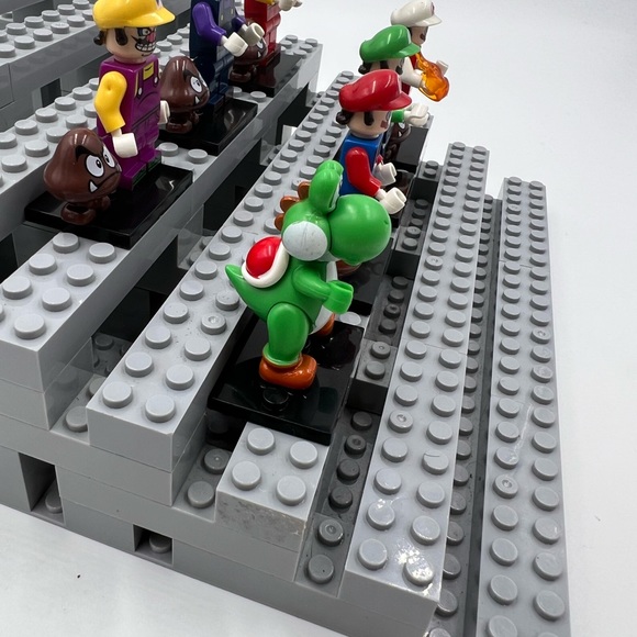 7 Super Mario Bros Custom Minifigures, Mini Figures, - Picture 9 of 10